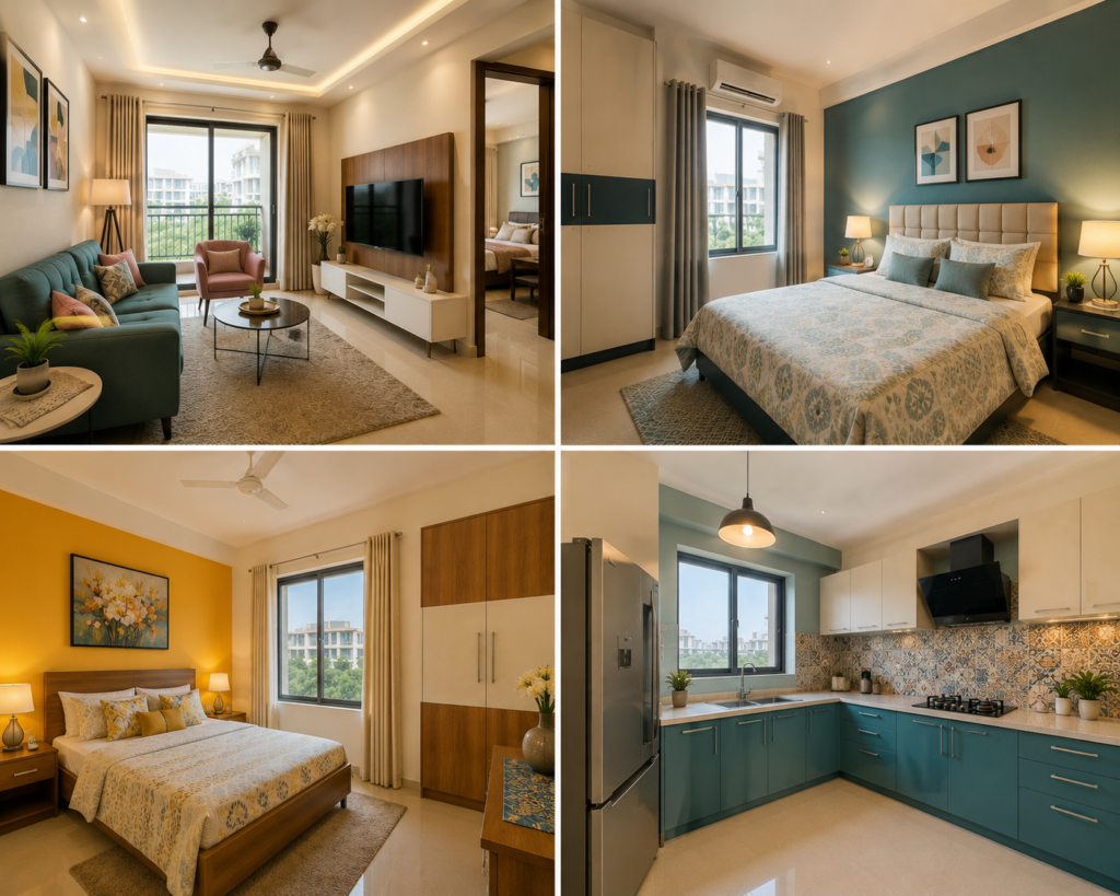Modern 2BHK Apartment with Premium Interior & Comfortable Living Space